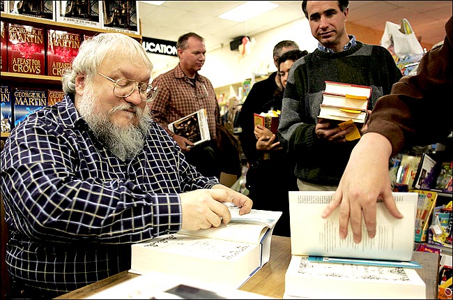 George R.R. Martin Signed Books